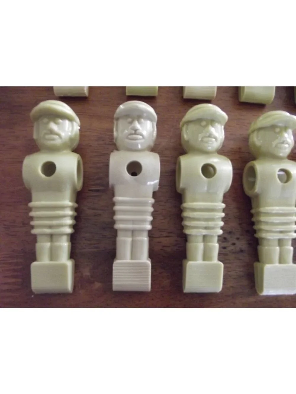 Tournament Foosball Replacement Players (lot of 10) Vintage 1978 Soccer Man Men